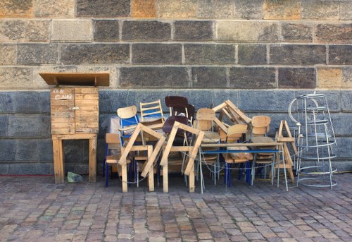 Modern flat clearance workspace